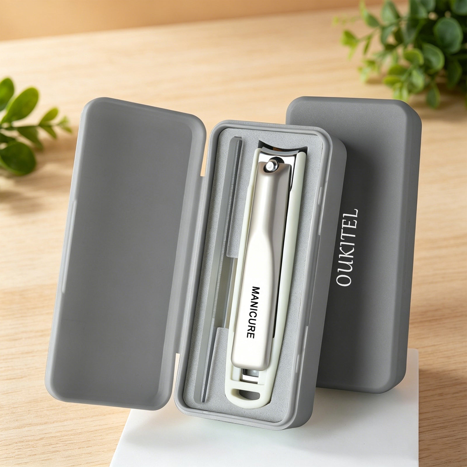 Effortless Wide-Jaw Nail Clipper